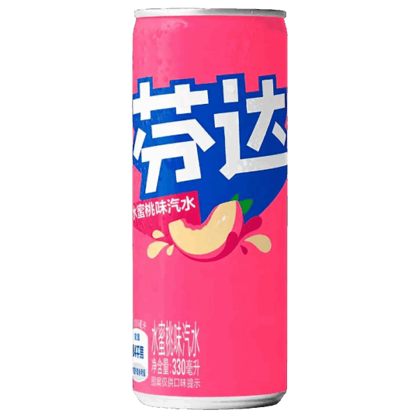 Fanta White Peach Asia 330mI