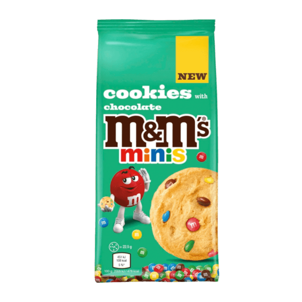 Soft Baked Cookies M&M`s Mini´s 180g