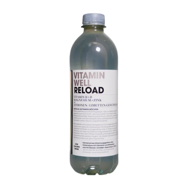 Vitamin Well Reload Zitronen-Limetten-Geschmack