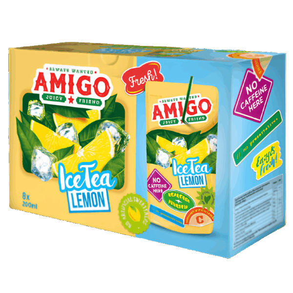 Amigo Ice Tea Lemon Juicy Friend 200ml
