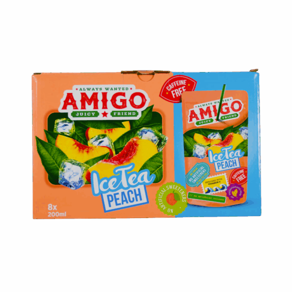 Amigo Ice Tea Peach Juicy Friend 200ml