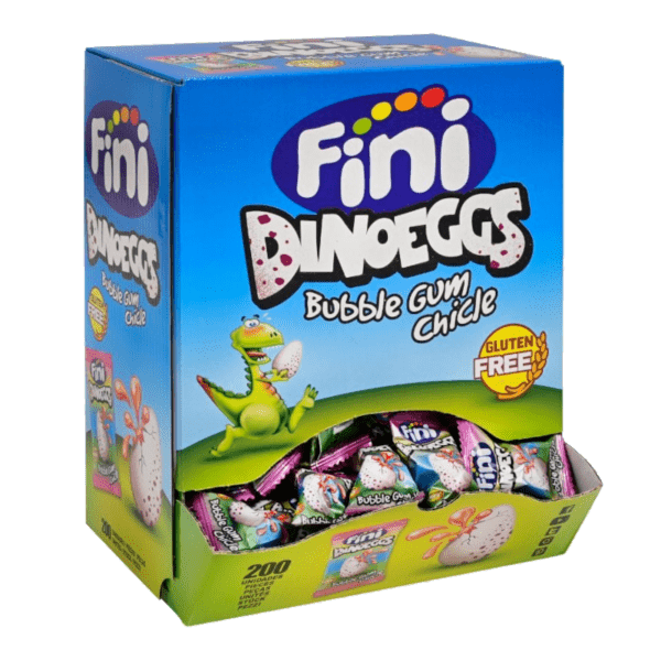 Fini Dinoeggs Bubble Gum 200 Stk.