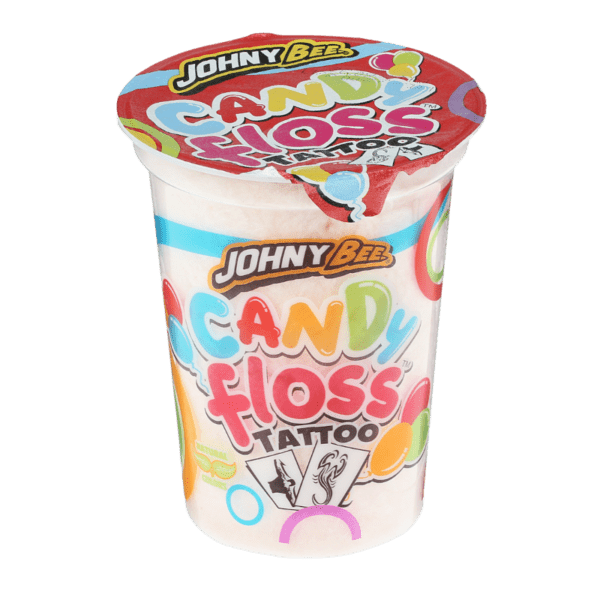 Johny Bee Candy Floss + Tattoo Zuckerwatte 20g