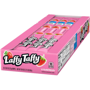 Laffy Taffy Rope Strawberry 24 St 23g