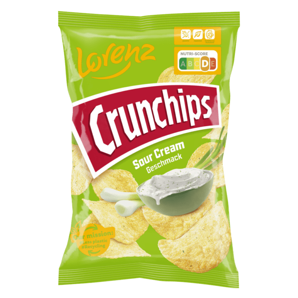 Lorenz Crunchips Sour Cream 150g