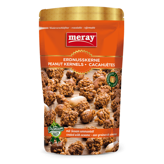 Meray Erdnusskerne mit Sesam ummantelt 150g