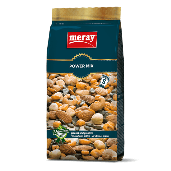 Meray Power Mix Nussmischung mit Chilimais, geröstet & gesalzen 150g