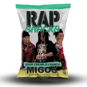 Migos Sour Cream With A Dab Of Ranch Chips 71g