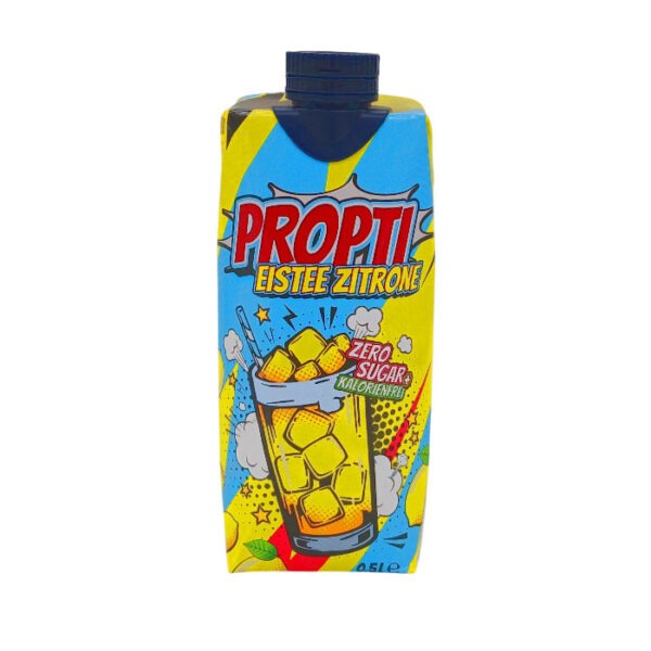Propti Eistee Zitrone Zuckerfrei