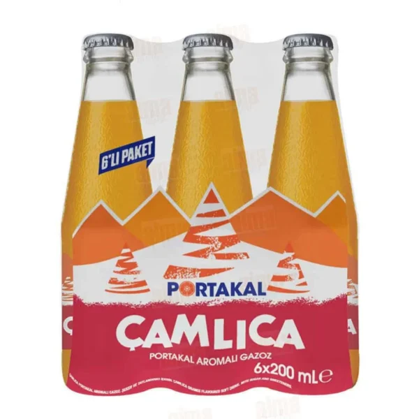 Camlica Portakal Aromalı Gazoz 200ml