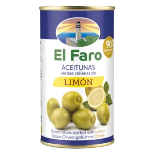 El Faro - Grüne Oliven gefüllt mit Zitrone 350g