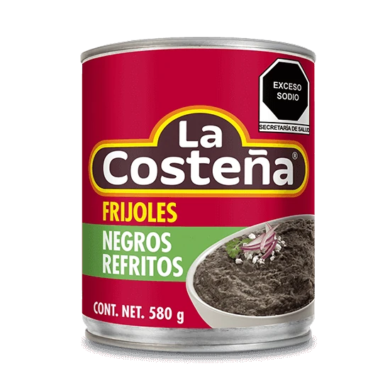 La Costena Frijoles Negros Refritos Kidneybohnen 580g