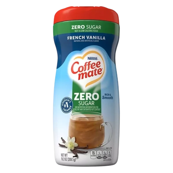 Nestle Coffee Mate French Vanilla Zero Sugar Coffee Creamer 289,1g