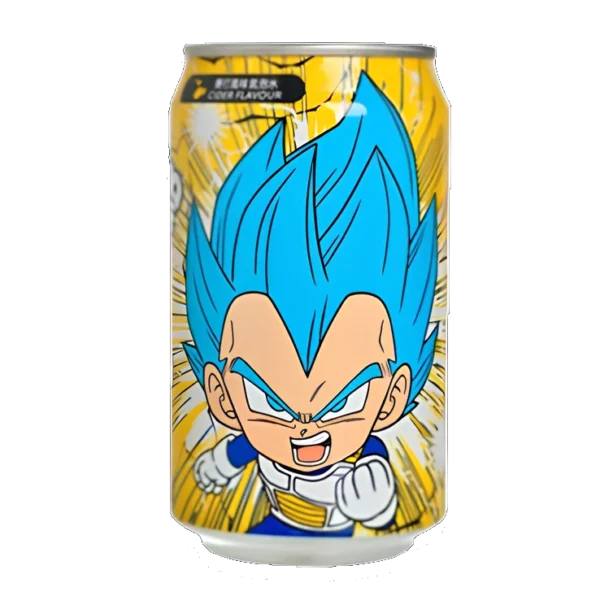 Ocean Bomb Dragonball Vegeta Vanilla Flavour Sparkling Water 330ml