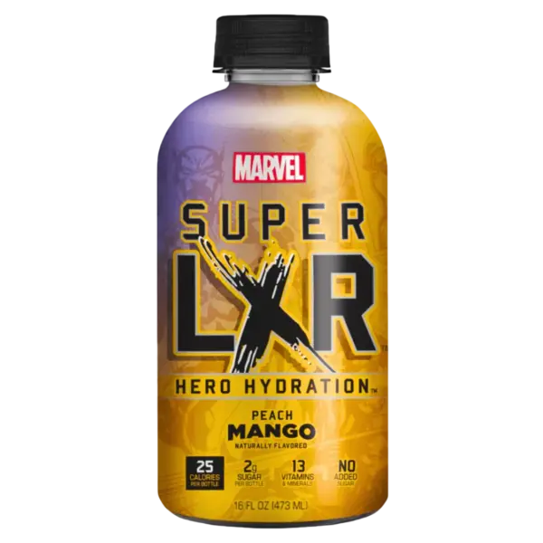 AriZona x Marvel Super LXR Hero Hydration Peach Mango 473ml