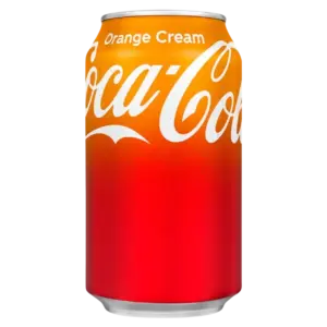 Coca Cola Orange Cream 355ml aus der USA