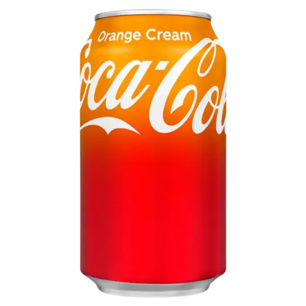 Coca Cola Orange Cream 355ml aus der USA