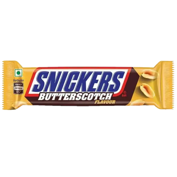 Snickers Butterscotch aus Indien 40g
