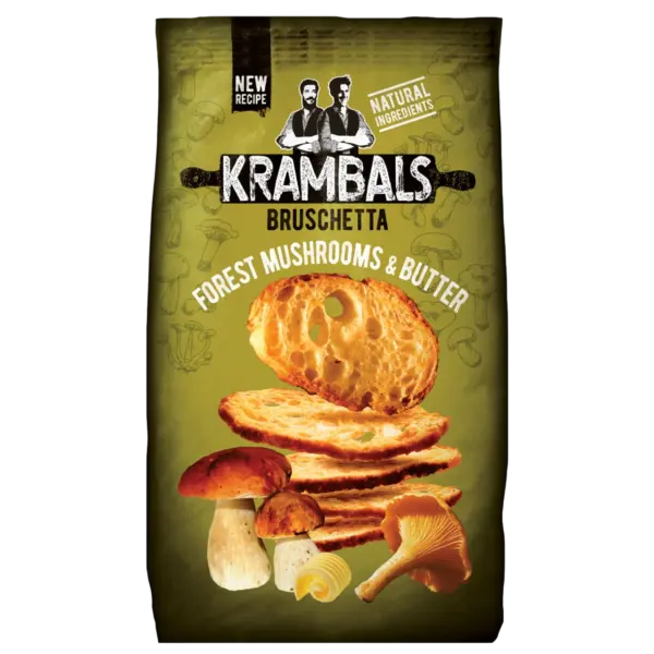 Krambals Bruschetta Forest Mushrooms & Butter 70g