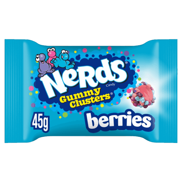 Nerds Gummy Clusters Berries Candy Bag 45g