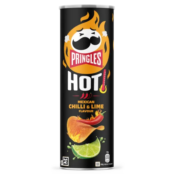 Pringles HOT Mexican Chilli & Lime Flavour 160g