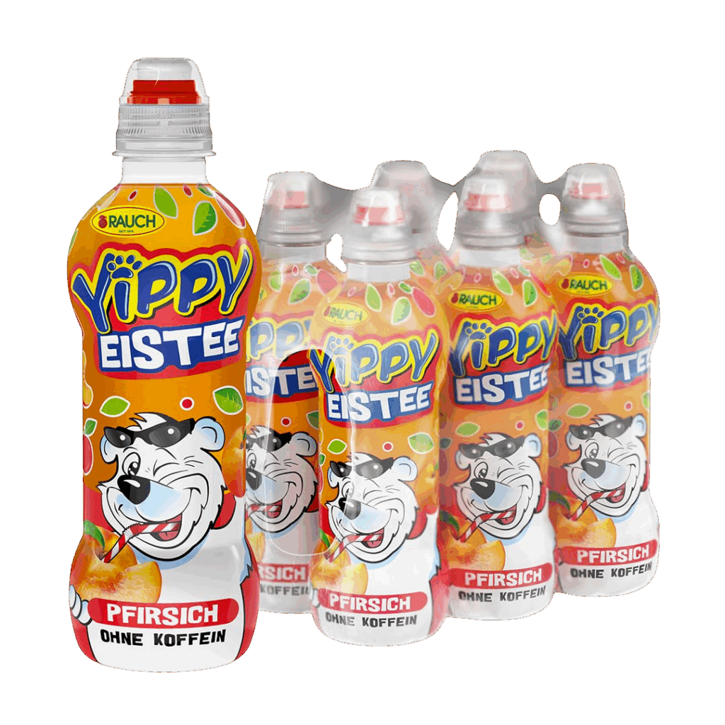 Rauch Yippy Eistee Pfirsich 330ml