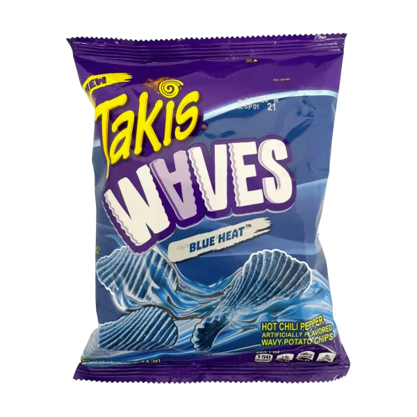 Takis Waves Blue Heat 100g