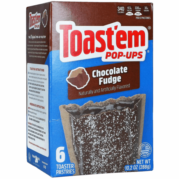 Toast'em Pop-Ups Frosted Chocolate Fudge 288g